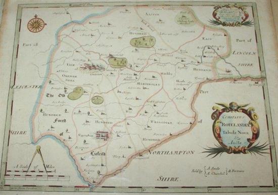 18th century Morden maps